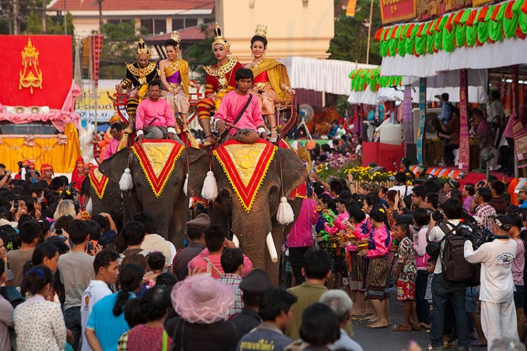 festival en laos