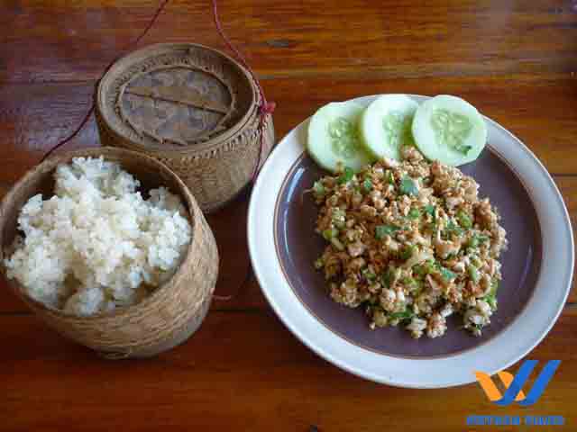Comida típica do Laos