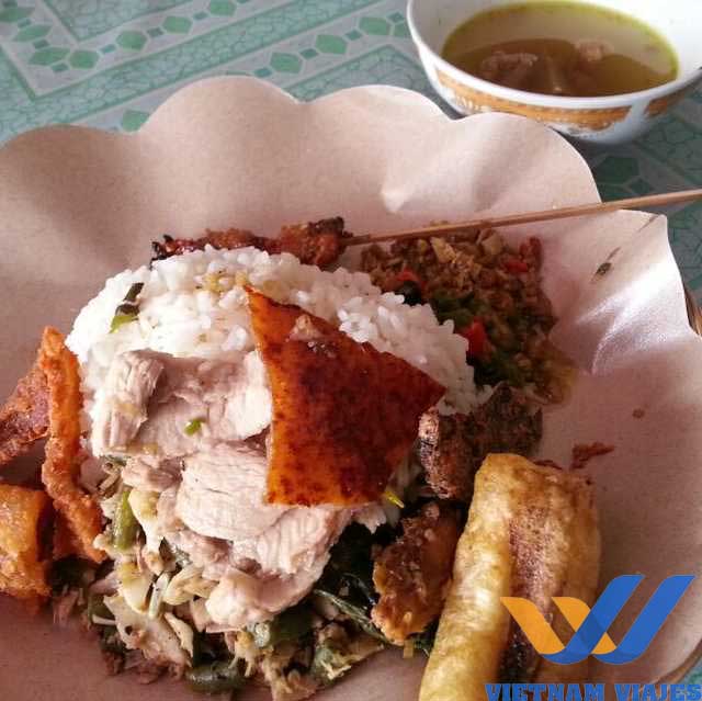 prato típico de Bali