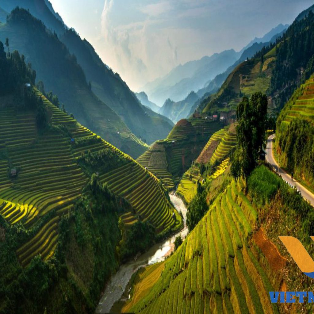 terraza de arroz en mu cang chai vietnam